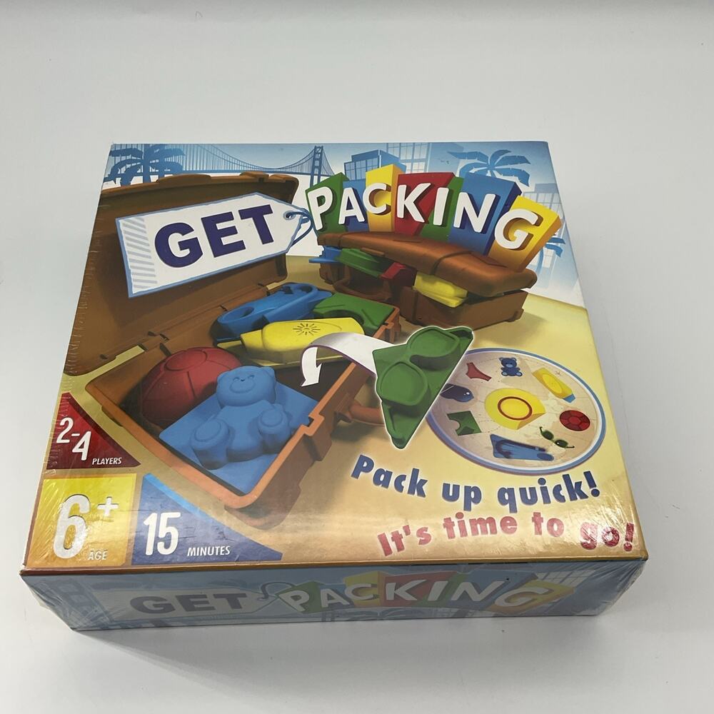 Get Packing Board Game Puzzle Game Zygomatic Asmodee 2018 New Factory Sealed
